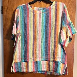 NWT John Mark embroidered shirt 0x